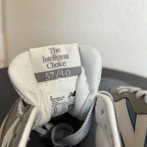 New Balance 57/40 Mens D Vetiver Mallard Blue 2022 Running Shoe Sneakers - Picture 8 of 10